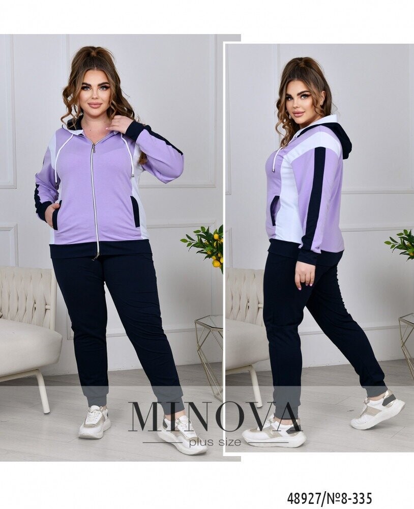 Спортивний Костюм №8-335-Лаванда Спортивний Костюм №8-335-Лаванда