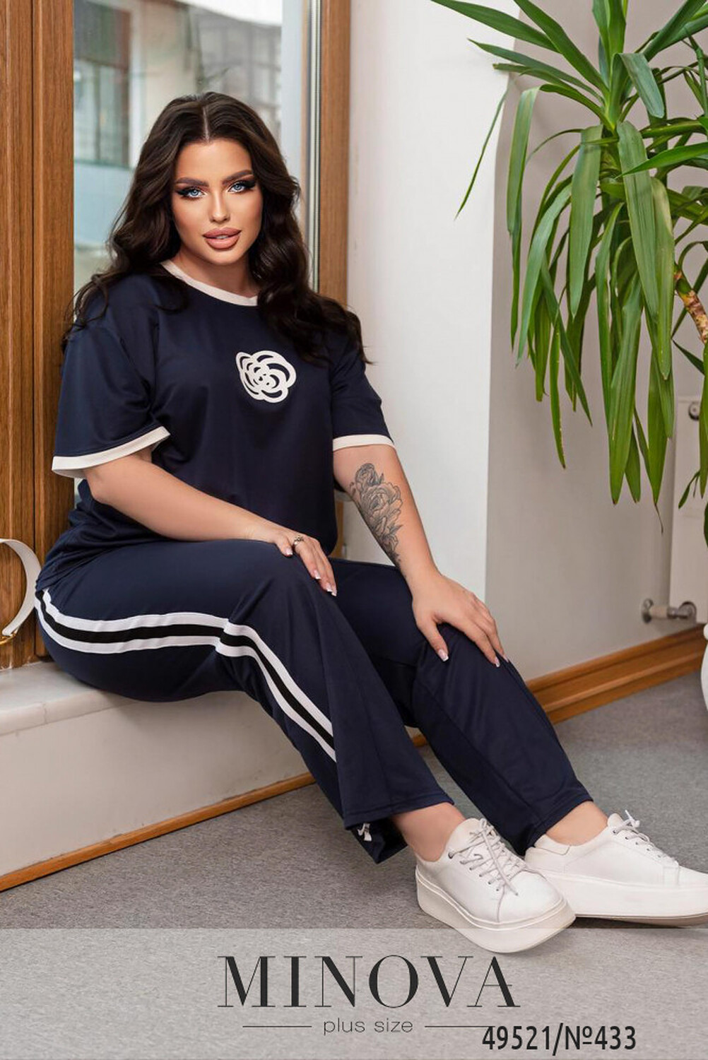 Костюм №433-темно-синій Костюм №433-темно-синій