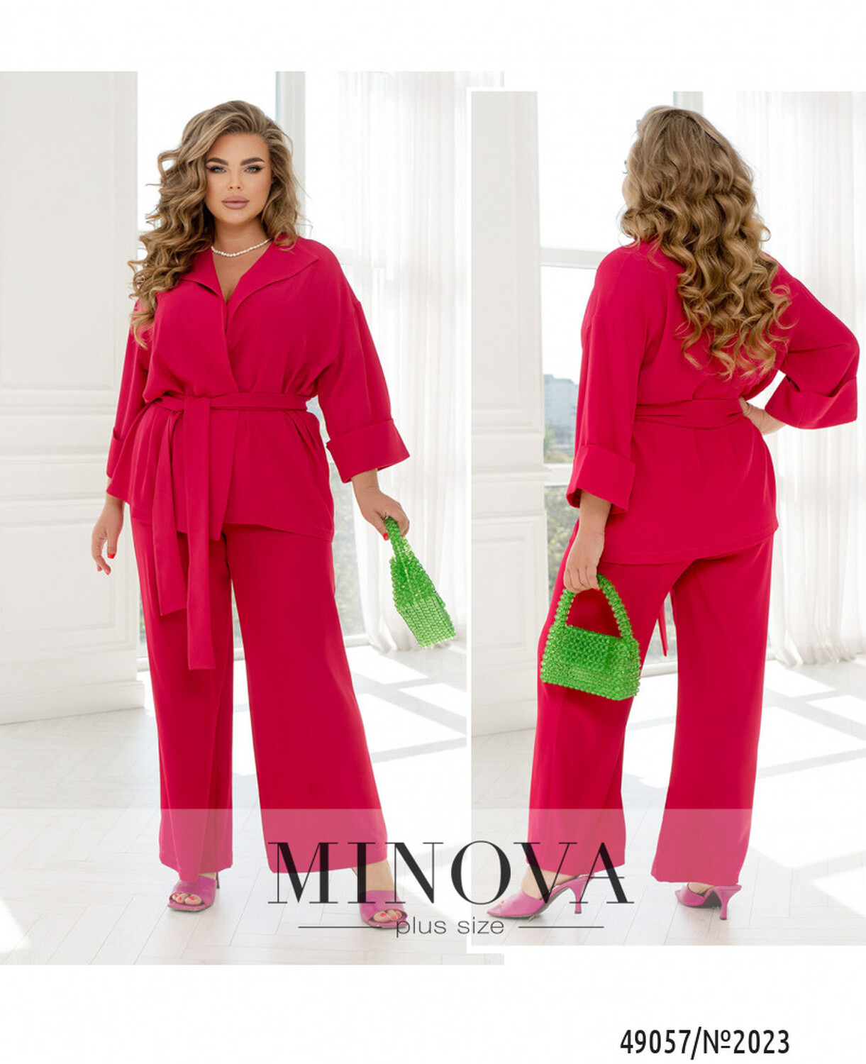 Костюм №2023-малиновий