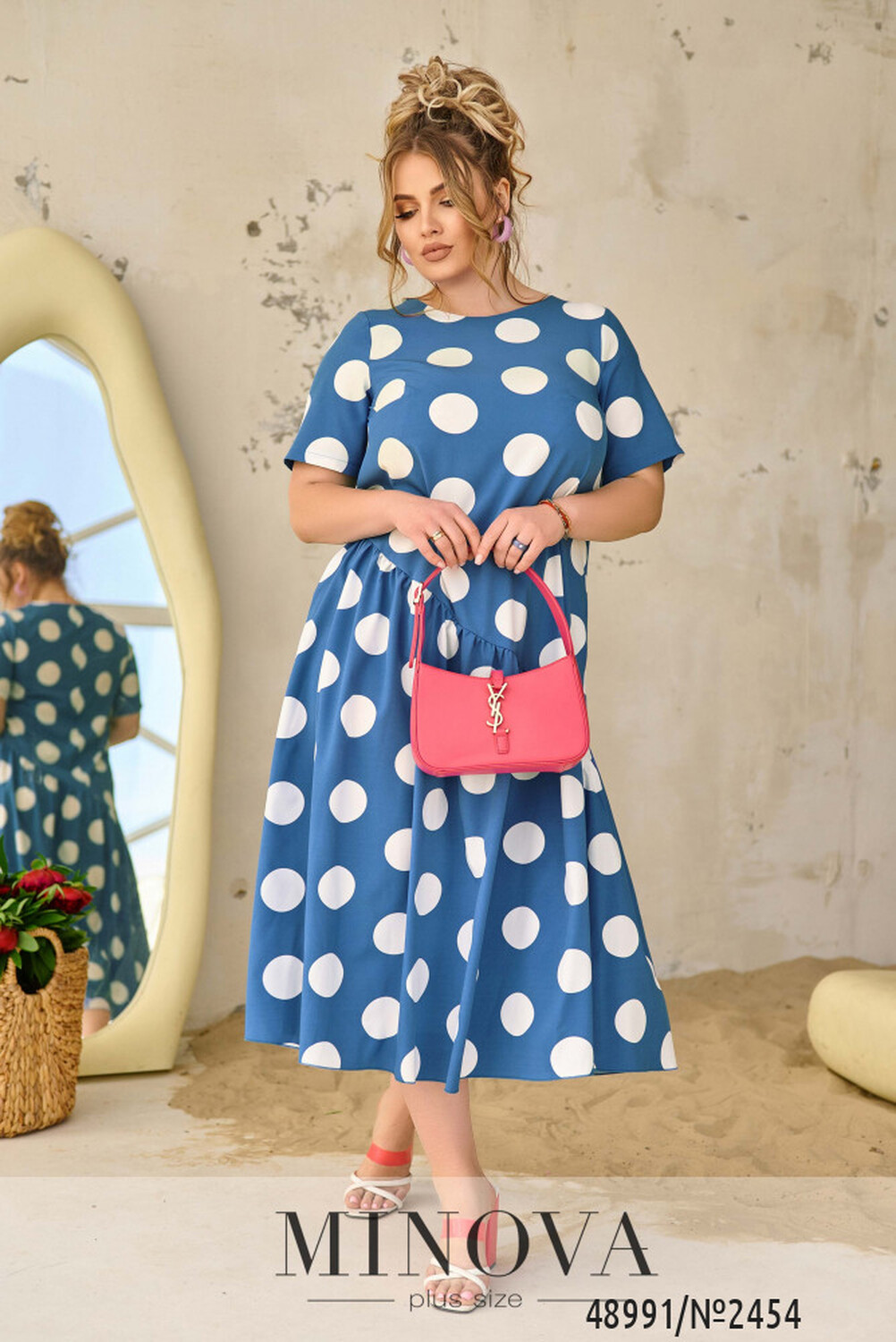 Сукня №2454-джинс