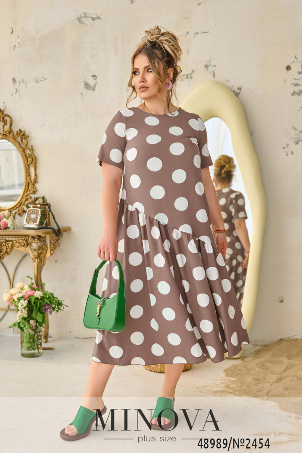 Сукня №2454-капучино