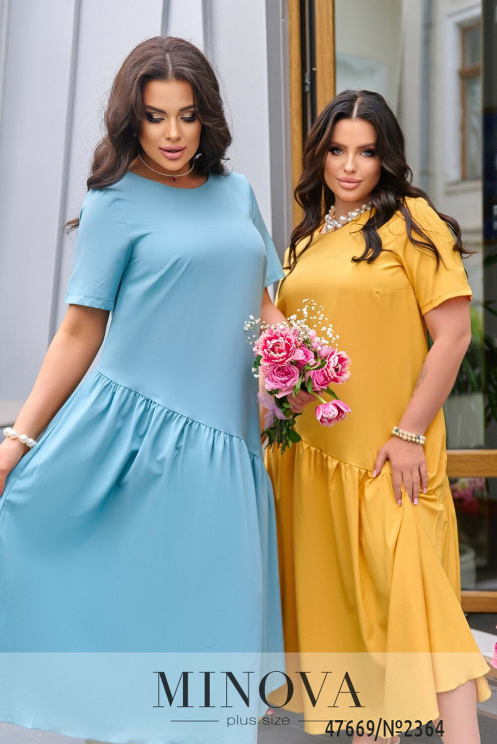 Сукня №2364-жовтий