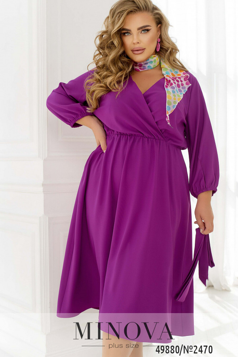 Сукня №2470-фуксія Сукня №2470-фуксія