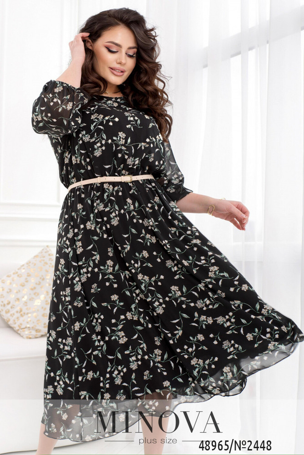 Сукня №2448-чорний