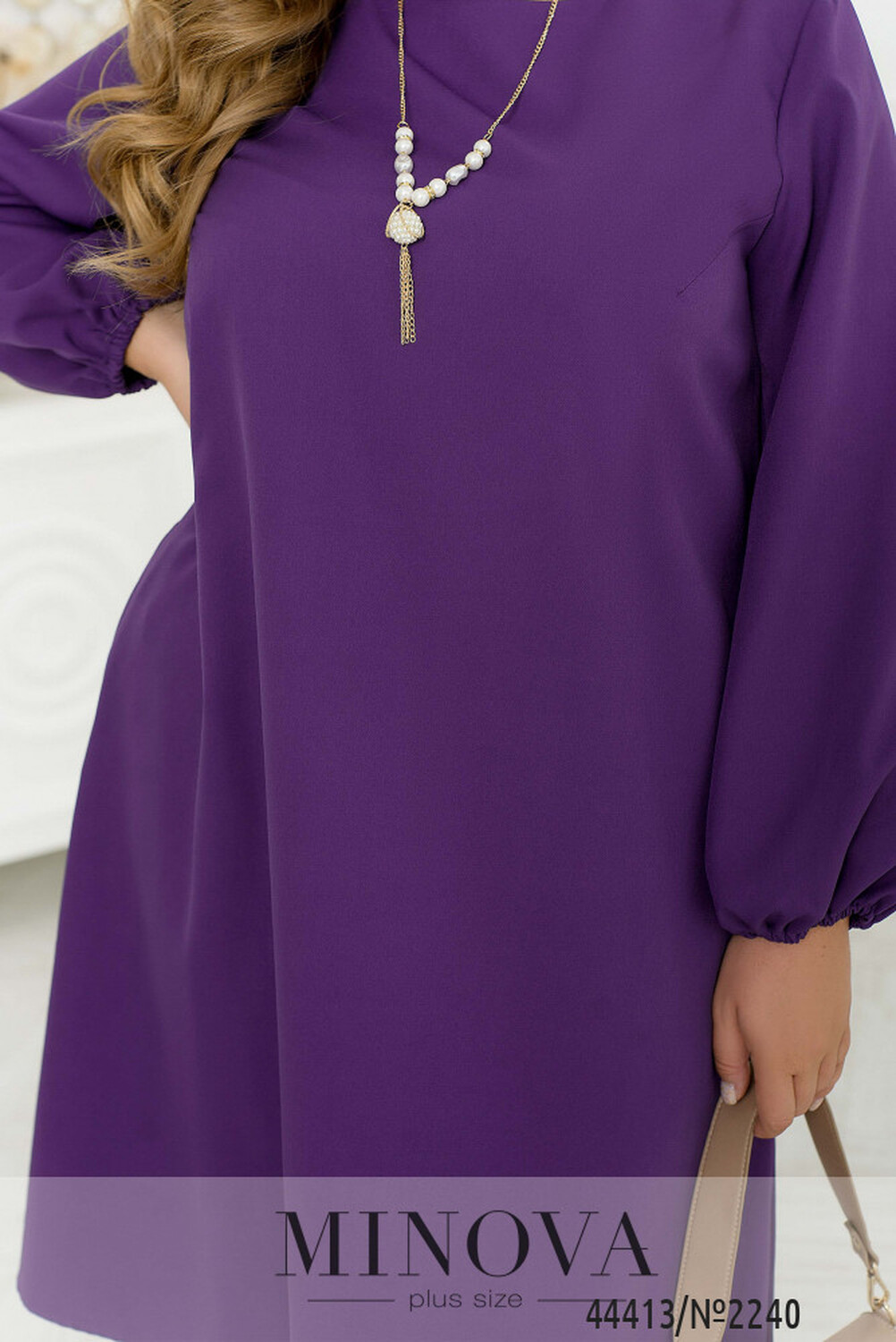 Сукня №2240-фіолетовий