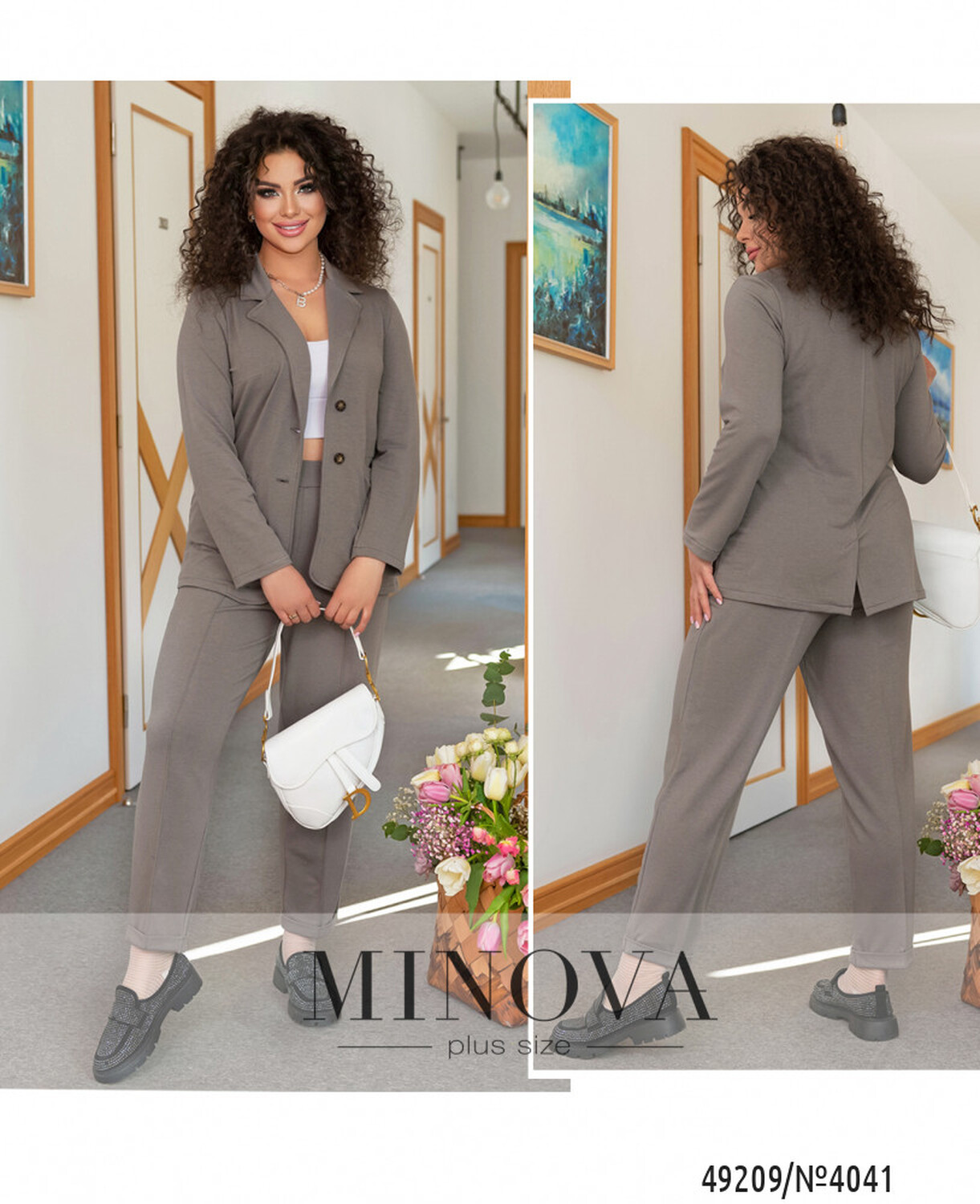 Костюм №4041-графіт