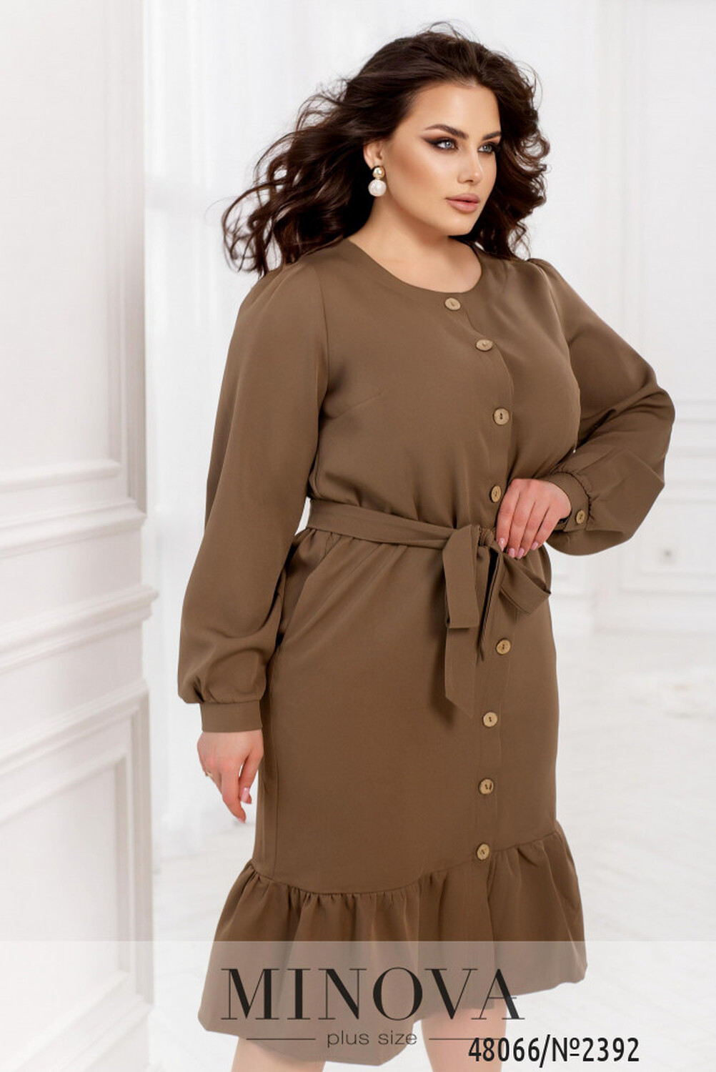 Сукня №2392-мокко